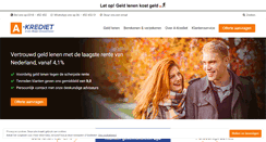 Desktop Screenshot of a-krediet.nl